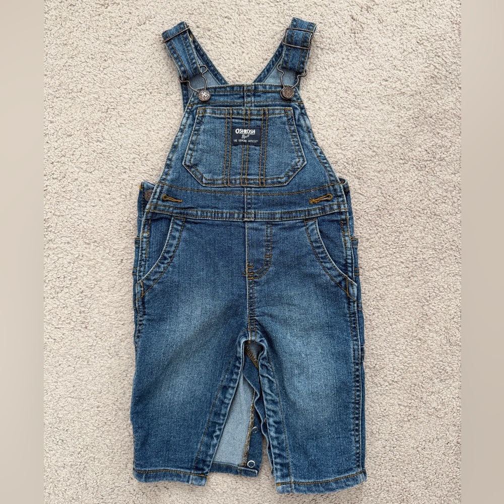 OshKosh B'gosh Classic Blue Kids Overalls